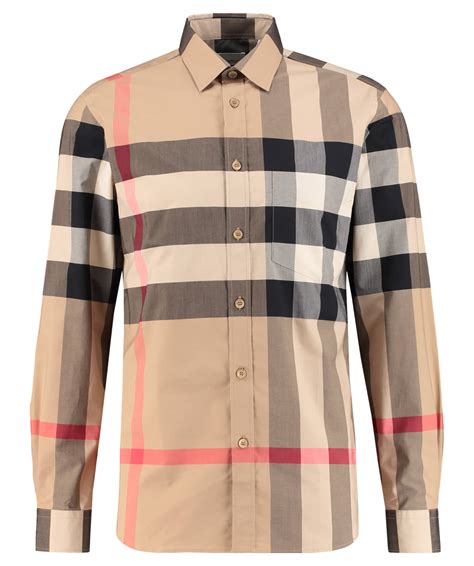 burberry hemd langarm logo|Burberry her men's clothing.